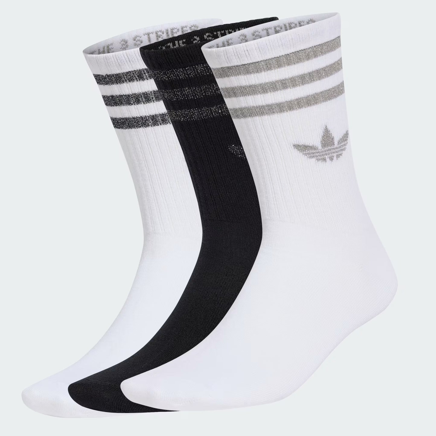 Adidas 3 Pairs 3-Stripes Glitter - KR4218
