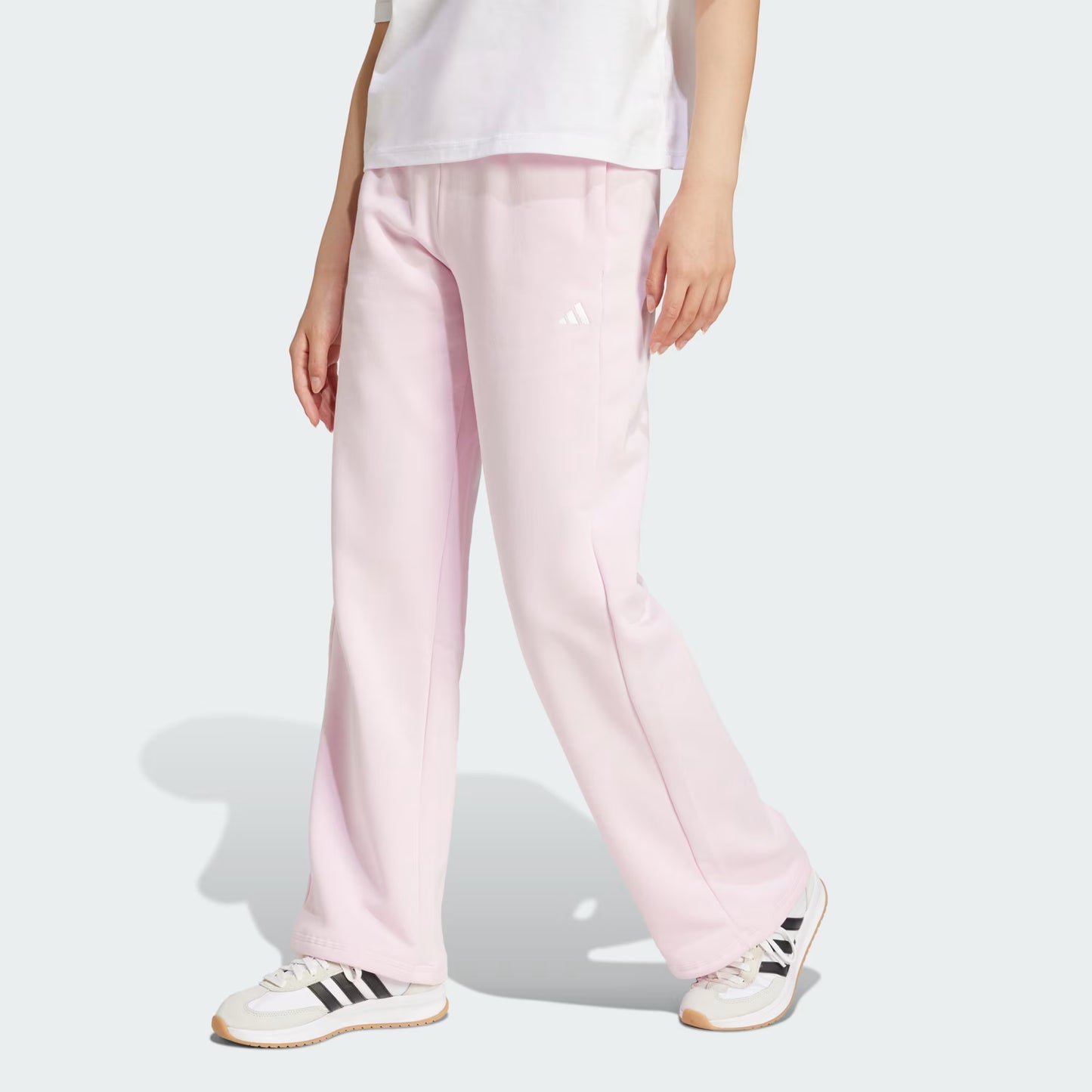 Adidas Essentials Small Logo Feel Cozy Open-Hem Pants - JI6053