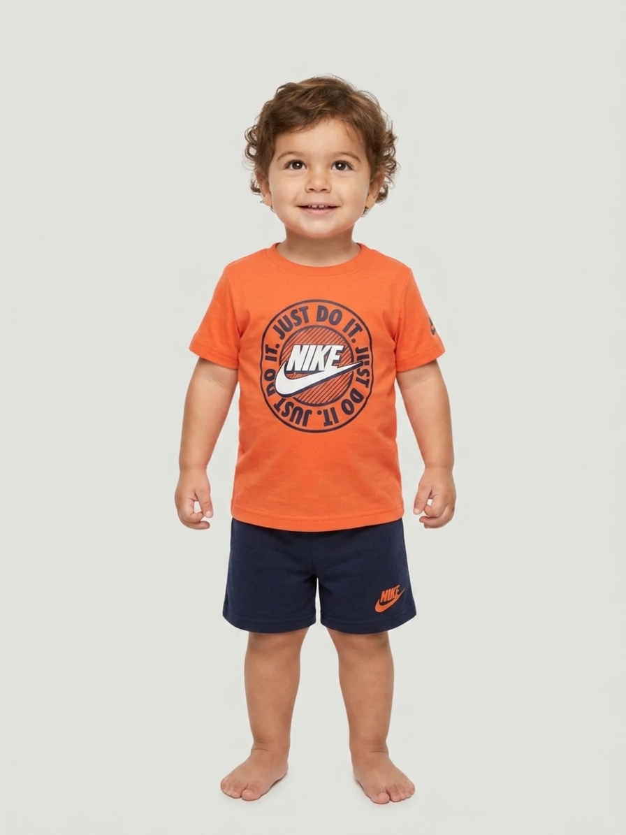 Nike Sportswear Infant Short Set - 66N903-U90
