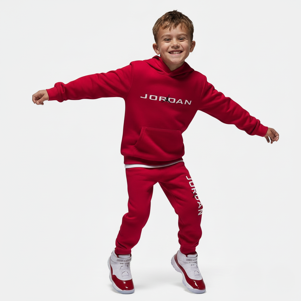 Nike Jordan MJ Baseline Fleece Tracksuit - 85F270-R78
