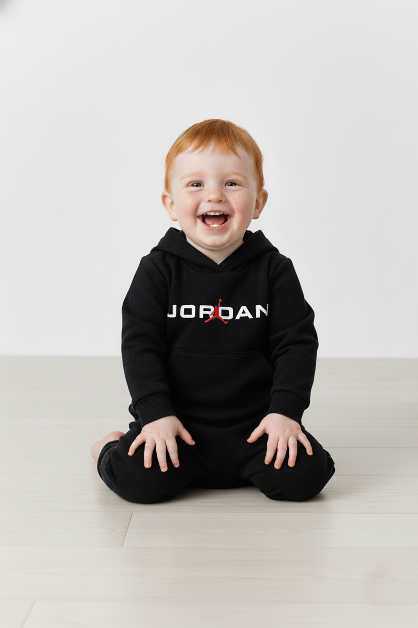 Nike Jordan MJ Baseline Hooded Fleece Baby - 65F270-023