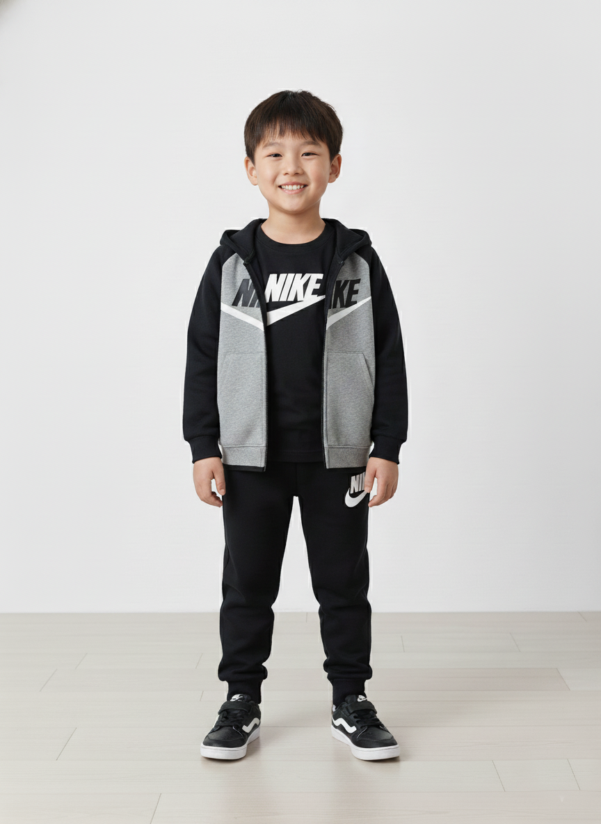 Nike Kids Logo Long Babywear Set - 86N341-023