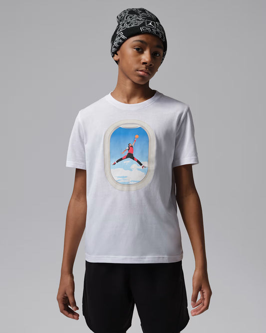 Nike Air Jordan Big Kids' Plane Window T-Shirt - 95F903-001