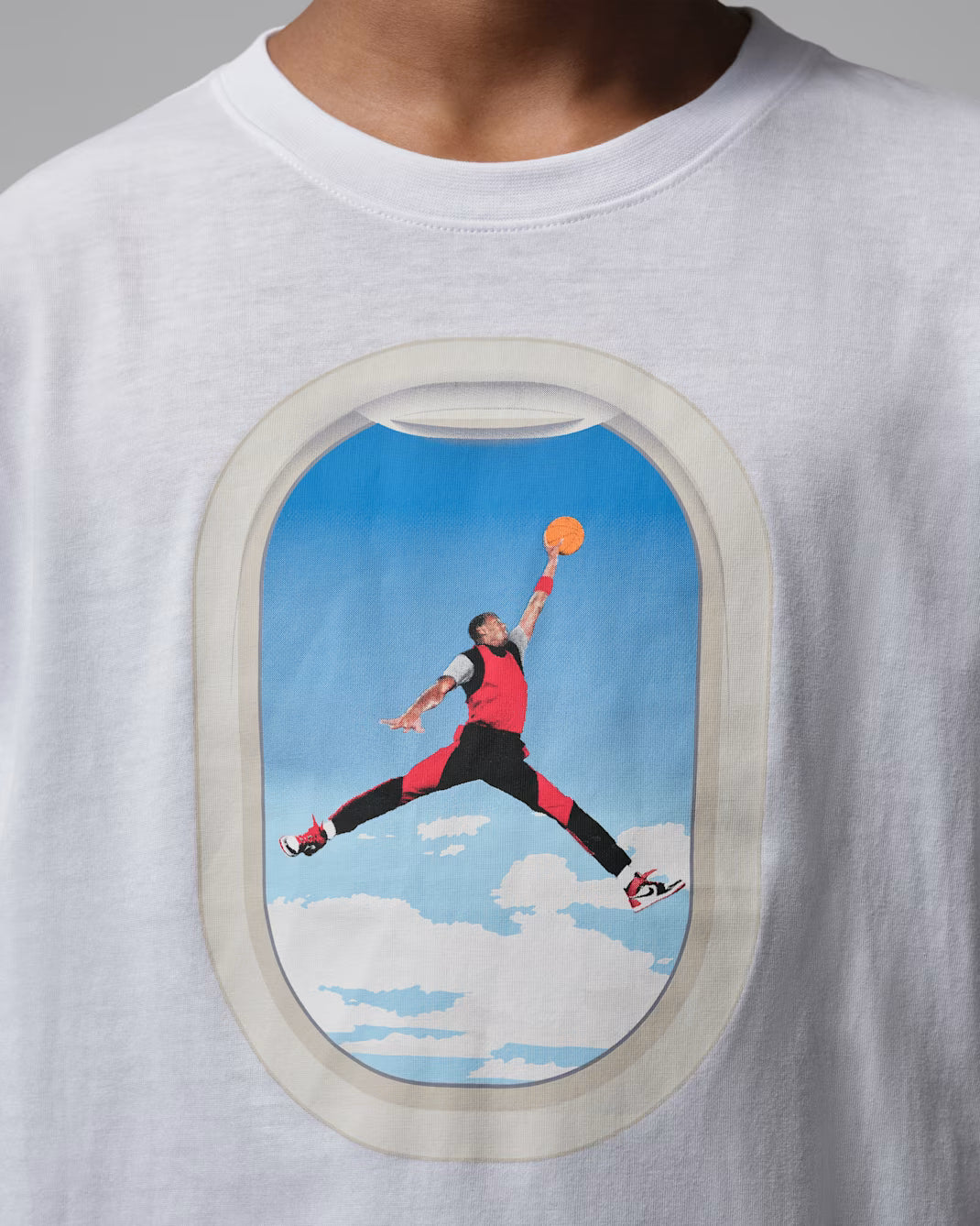 Nike Air Jordan Big Kids' Plane Window T-Shirt - 95F903-001
