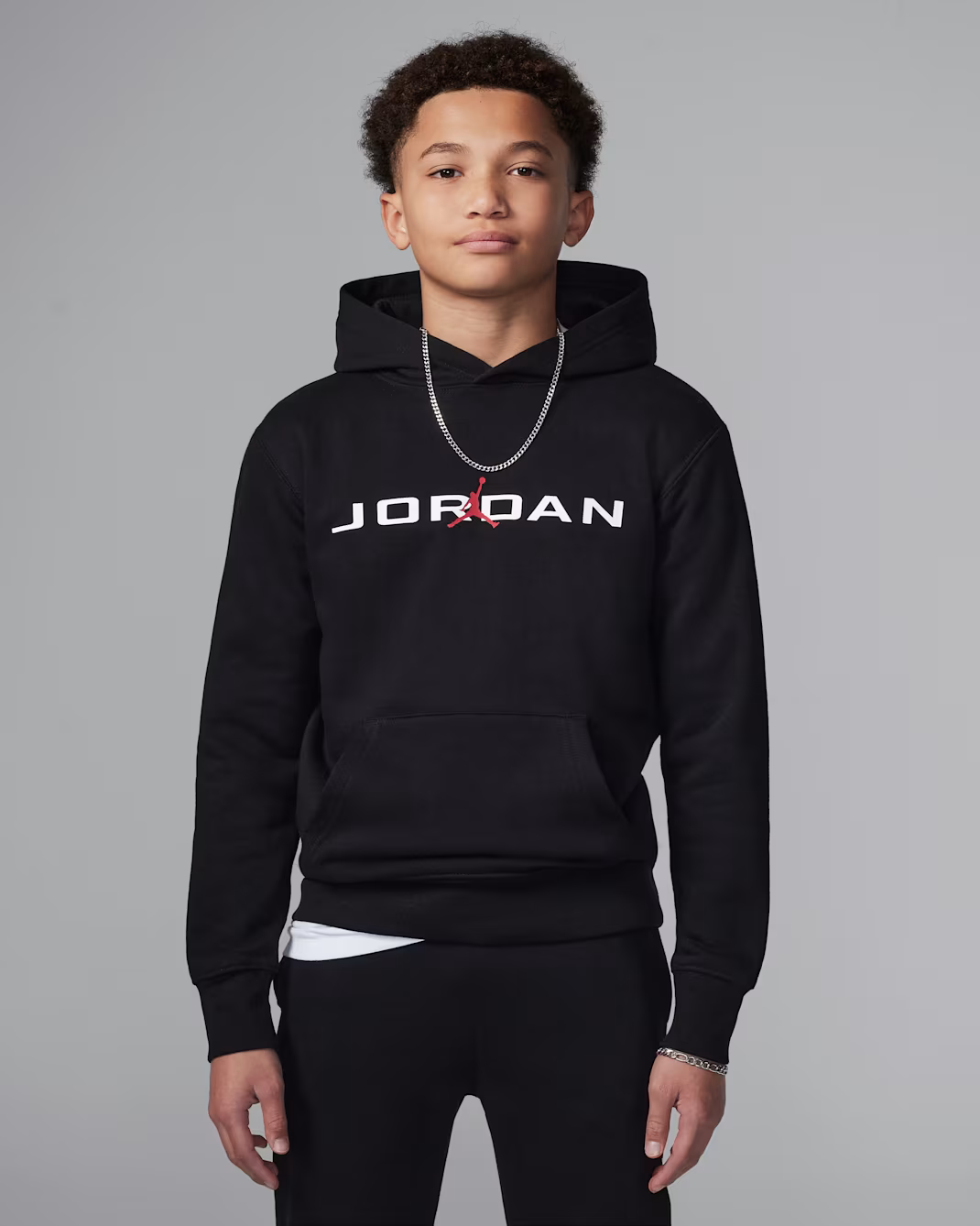 Nike Jordan Older Kids' Baseline Pullover Hoodie - 95D665-023