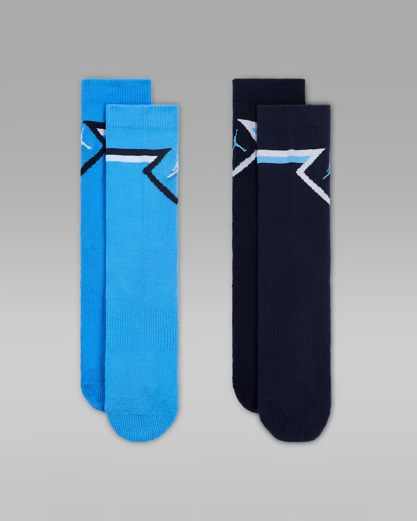 Nike Jordan Big Kids' Diamond High Crew Socks - BJ0099-B9F