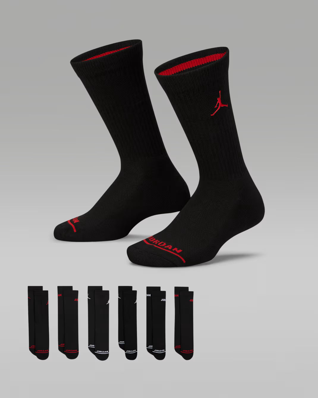 Nike Jordan Big Kids' Legend Crew Socks - BJ0343-023