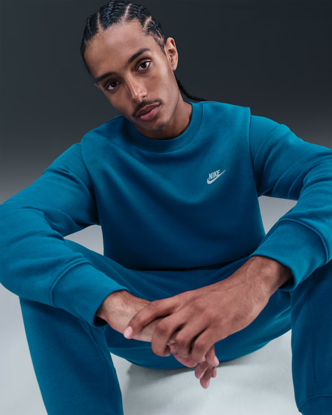 Nike Club Men's Fleece Crew - FN3886-301