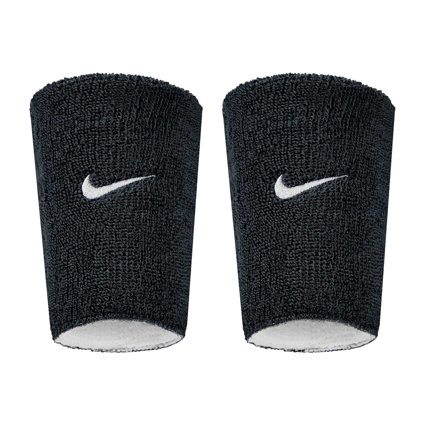 Nike Swoosh Classic Reversible Doublewide Wristbands - N1012411036OS
