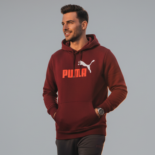 Puma Logo Essentials Hooded Fleece - 684711-96