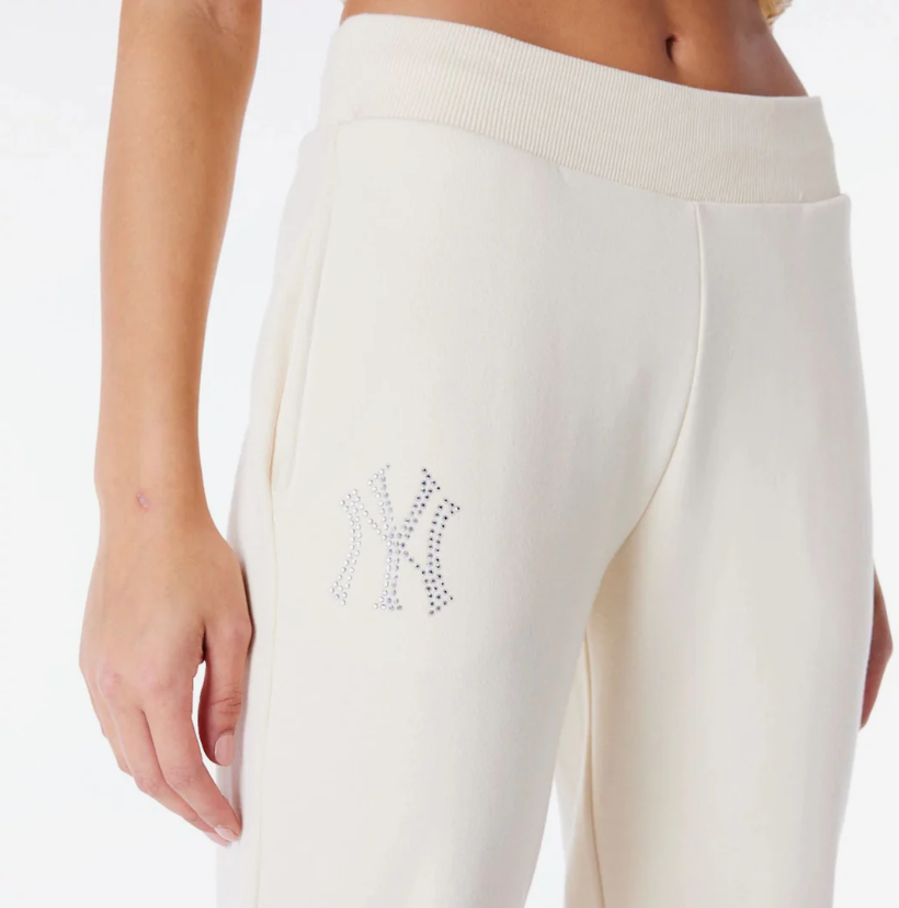 New Era NY Yankees MLB Diamante Stone Fleece Joggers - 60564940