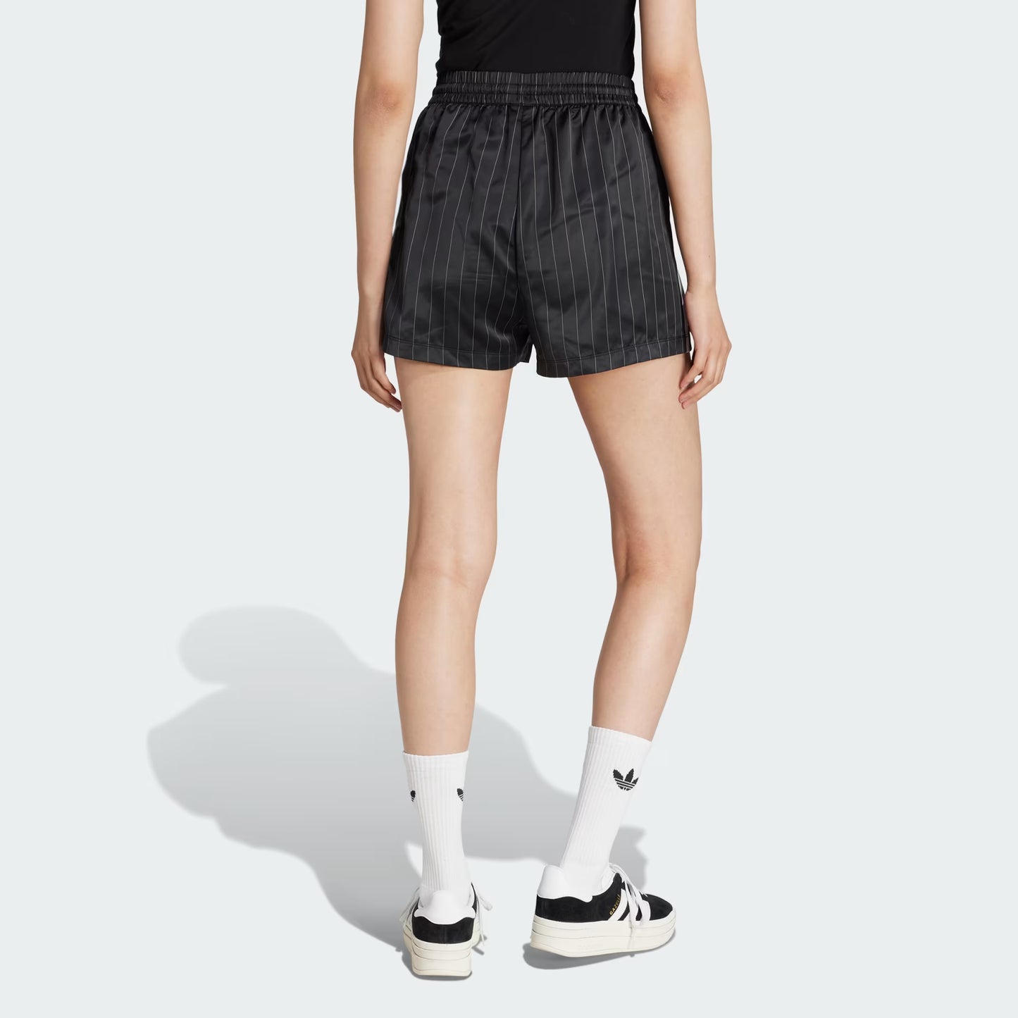 Adidas Originals Pin-stripes Satin Shorts - KY2283