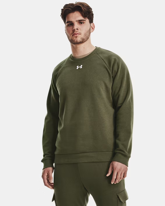 Under Armour Rival Fleece Men's Crew - 1379755-390