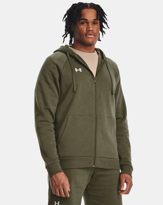 Under Armour Rival Fleece Full Zip - 1379767-390