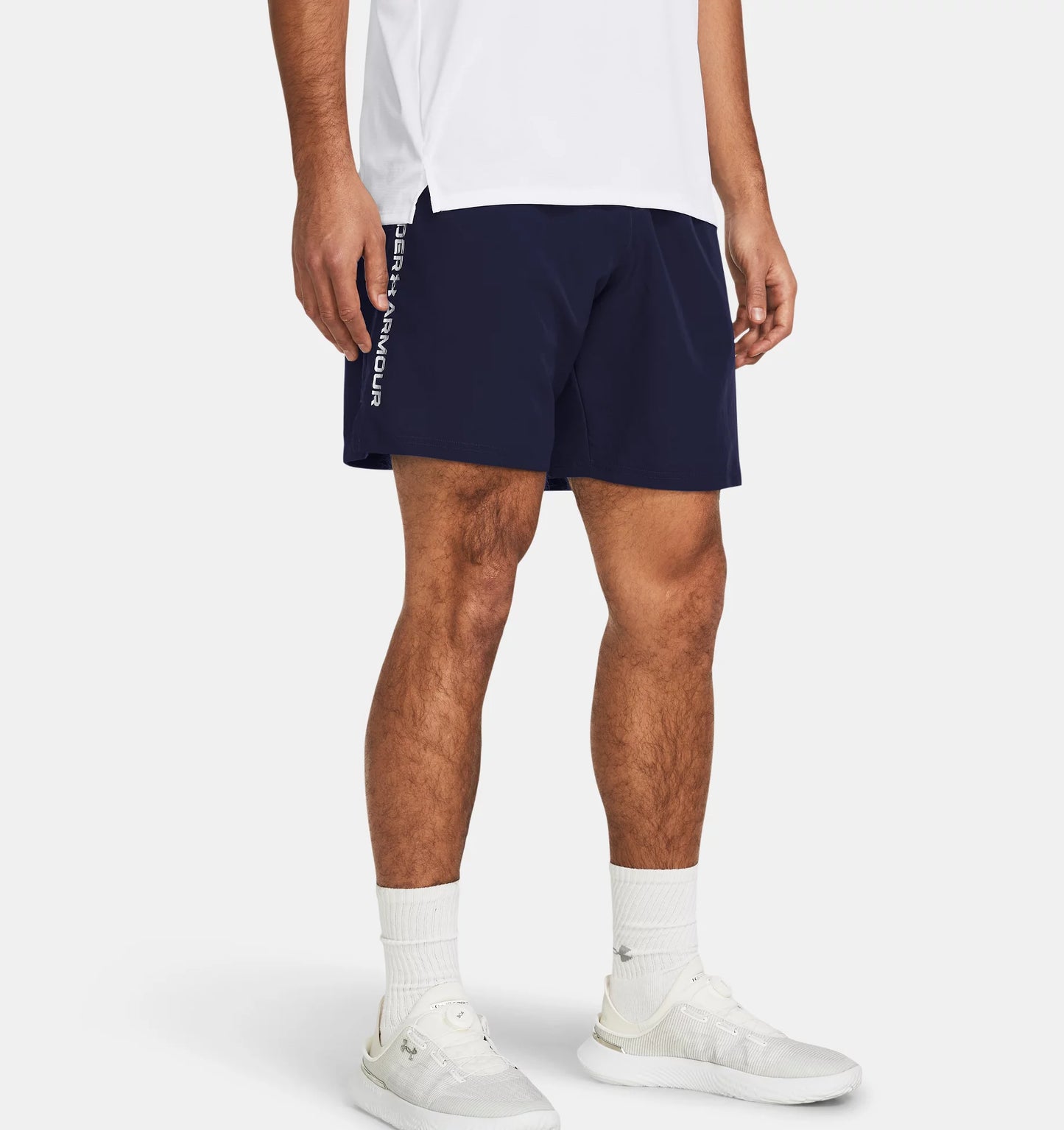 Under Armour Shorts Woven Wordmark - 1383356-410