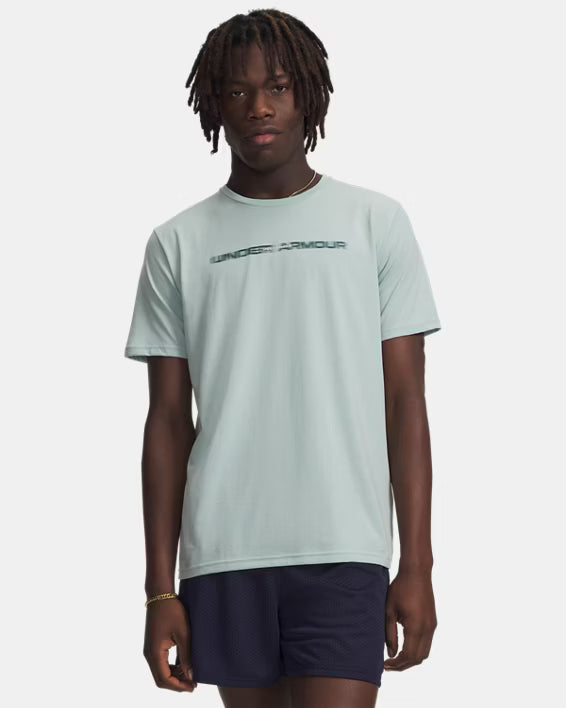 Under Armour Blur Wordmark Men's Short Sleeve - 6009248-477