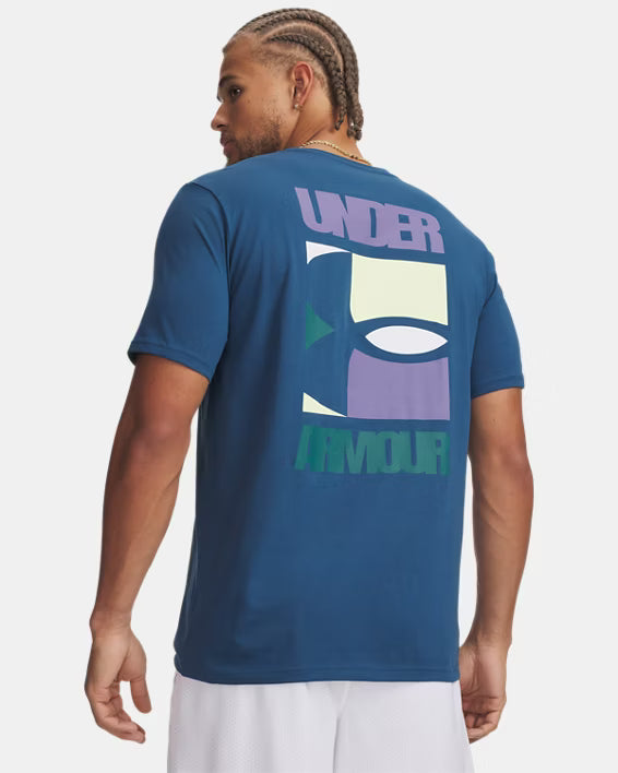 Under Armour Block Logo Men's Short Sleeve - 6009250-498
