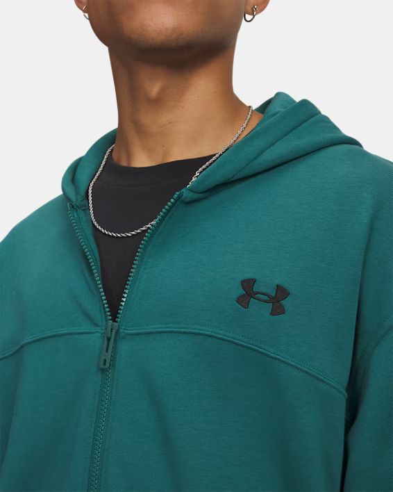 Under Armour Rival Lightweight Full Zip Fleece - 6009346-338