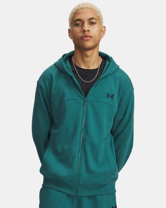 Under Armour Rival Lightweight Full Zip Fleece - 6009346-338