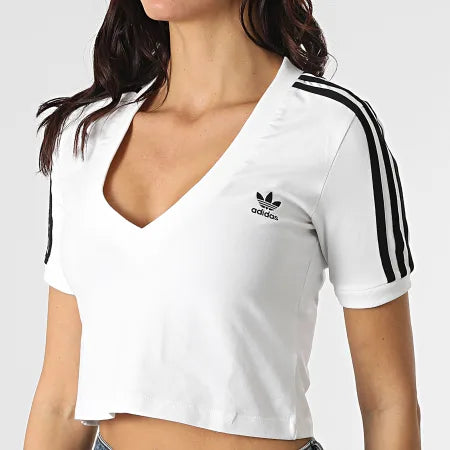 Adidas T-shirt Cropped Tee - HC2036