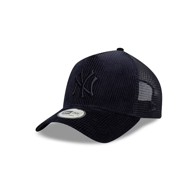 New Era NY Yankees MLB Cord 9FORTY A-Frame Trucker - 60915926