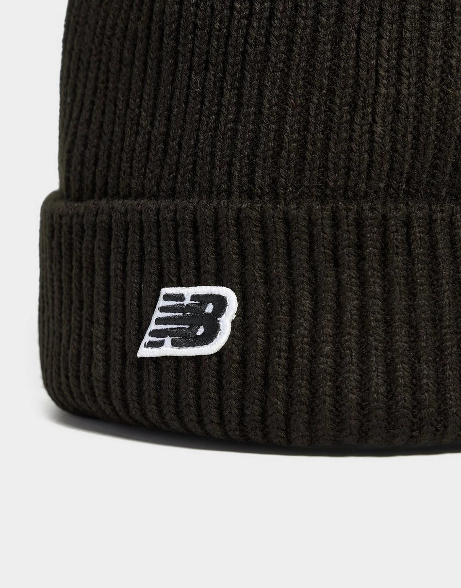 New Balance Winter Watchman Beanie NB Patch - LAH53008BK