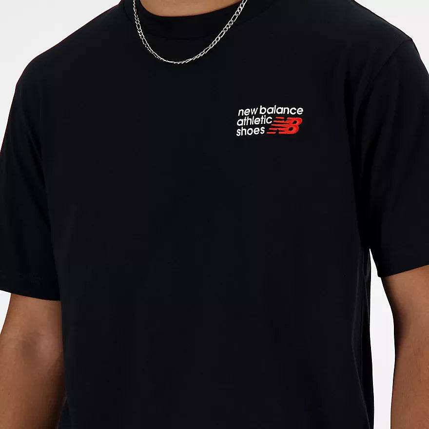 New Balance Athletics Premium Logo T-Shirt - MT41908BK