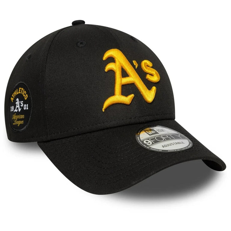New Era Oakland Athletics 9FORTY Side Patch Cap - 60691276