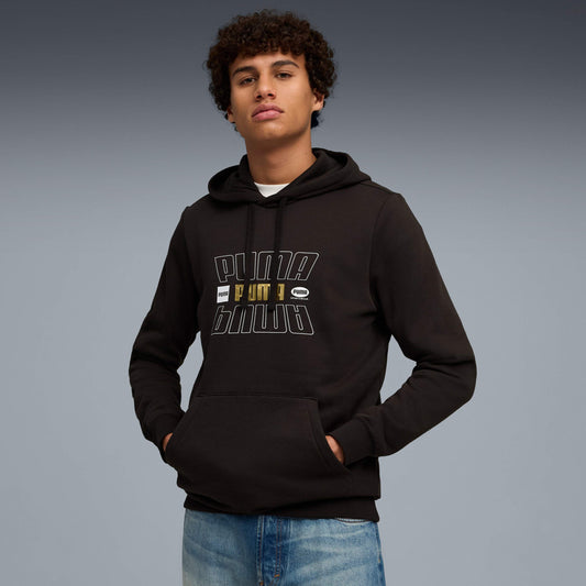 Puma Hooded Sweatshirt Essential Logo Holiday Lab FL - 688190-01