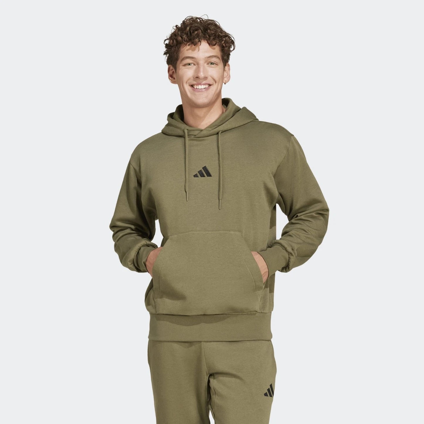Adidas Essentials Feelcozy Fleece Hoodie - JE3799