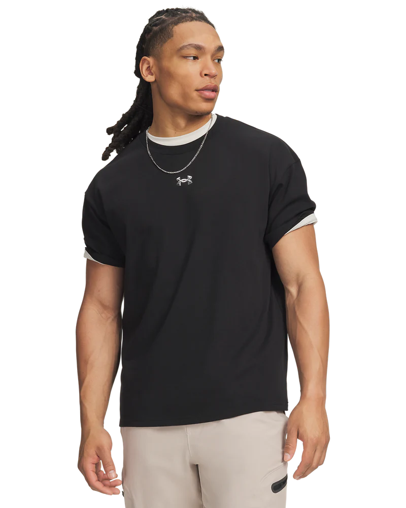 Under Armour Logo Heavyweight T-shirt - 6013618-008